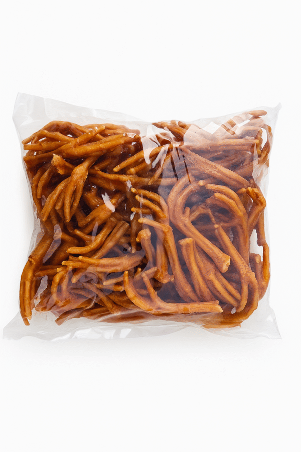 Getrocknete Hühnerfüße 1 kg – Natürlicher Kausnack für Hunde (ca. 63 Stück) – Bild 2